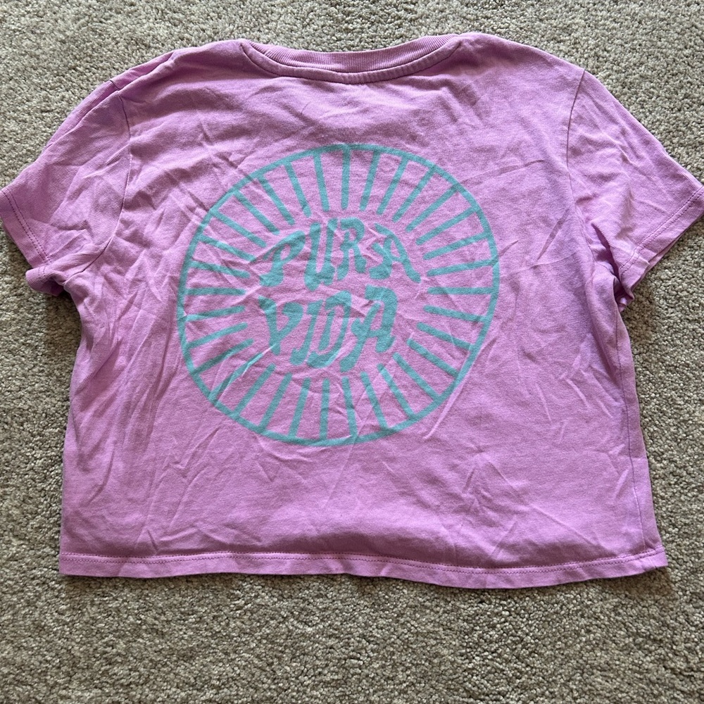 Pura Vida Cropped T-shirt